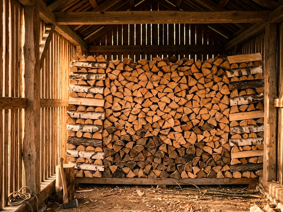 Круговая поленница holzhausen, Троицкое, улица Дровяная, 39В